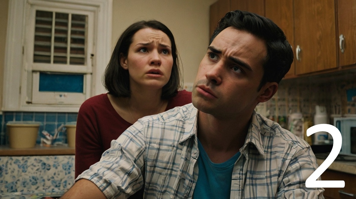 Лера подумала, что Ренат вернулся, но на самом деле он просто пришёл забрать забытые вещи из квартиры Леры.