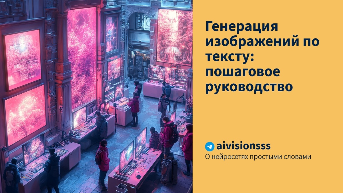    Генерация изображений по тексту: пошаговое руководство aivisions