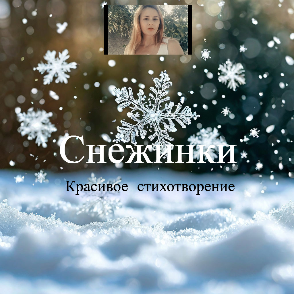 Снежинки. Авторское стихотворение.