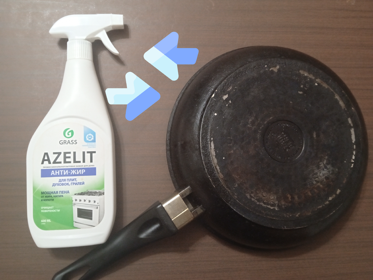 Как очистить сковороду от нагара