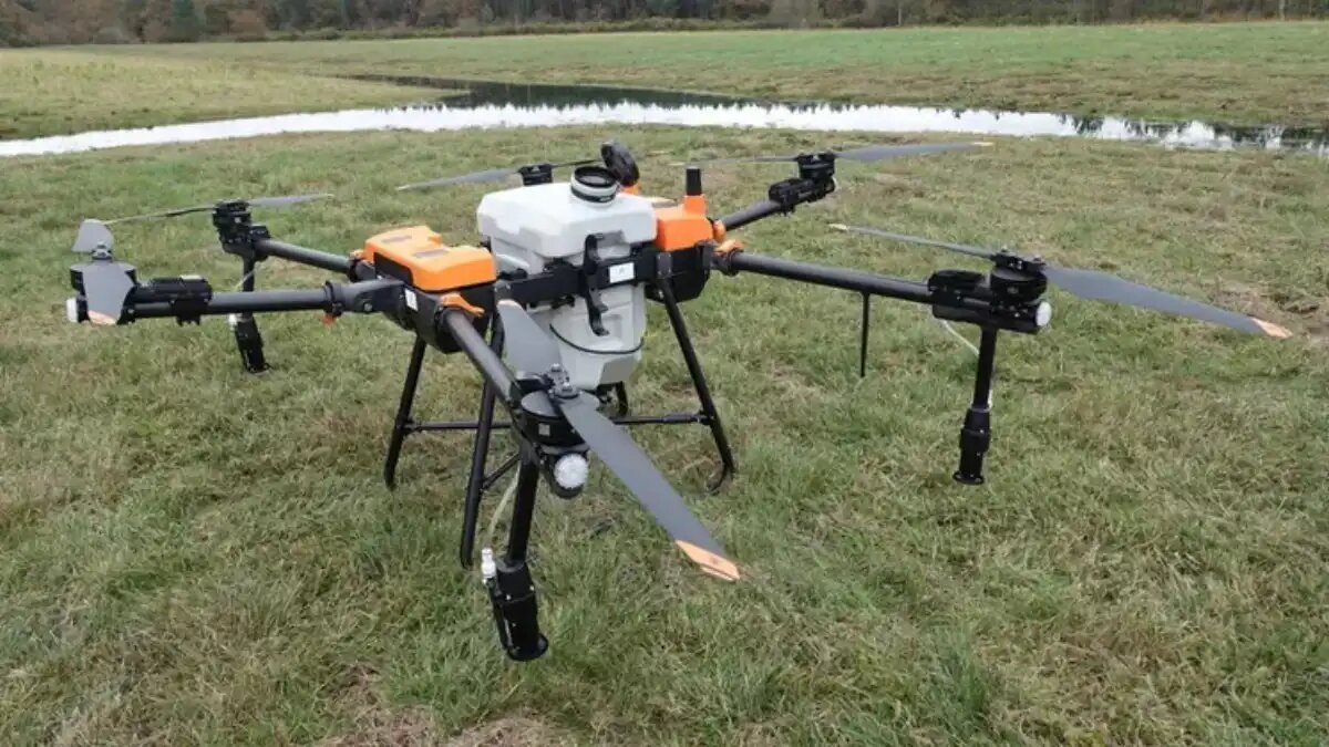 Фото: Agrodrone
Беспилотный летательный аппарат Agrodrone AG100