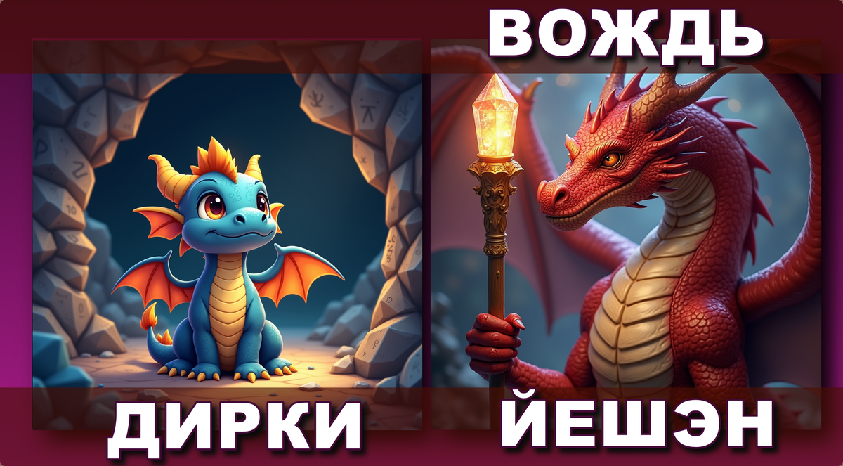 Дракончик и папочка