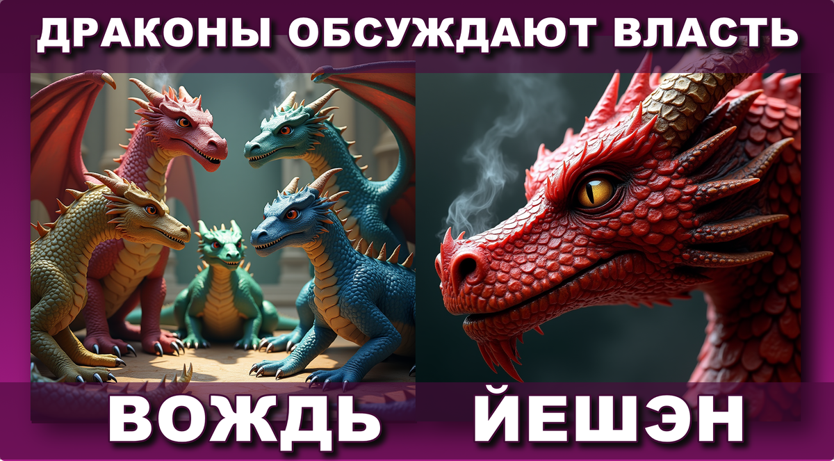 Драконы обсуждают власть