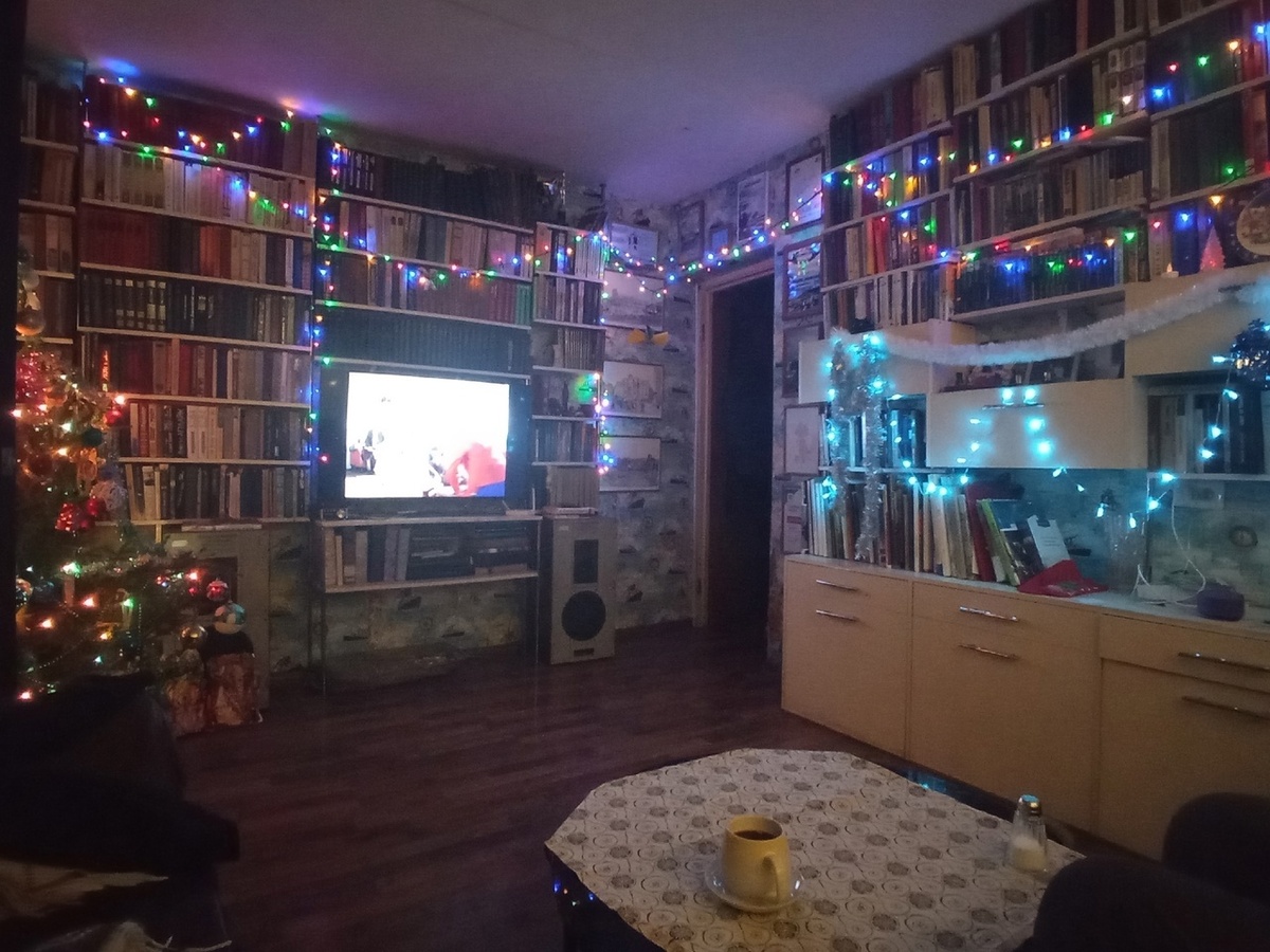 Предновогоднее убранство квартиры.