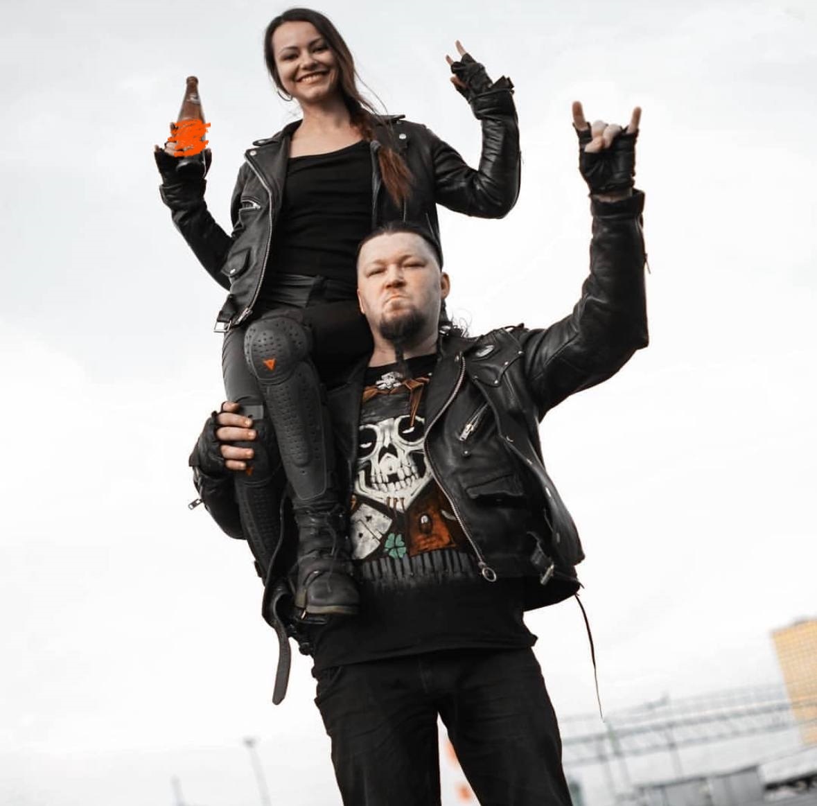 Алина Ковалева и Дмитрий Вдовенко. Фото из личного архива.