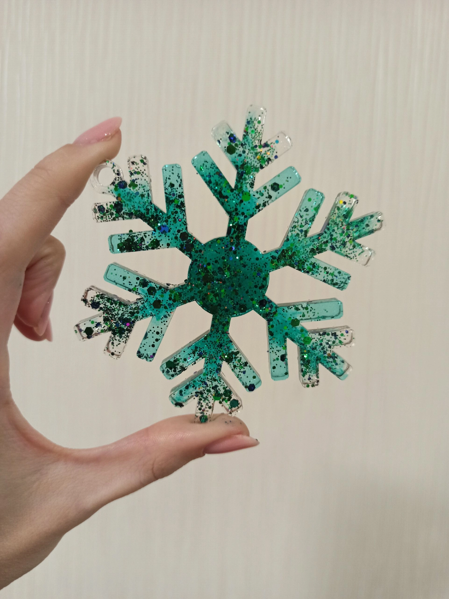 Моя первая снежинка