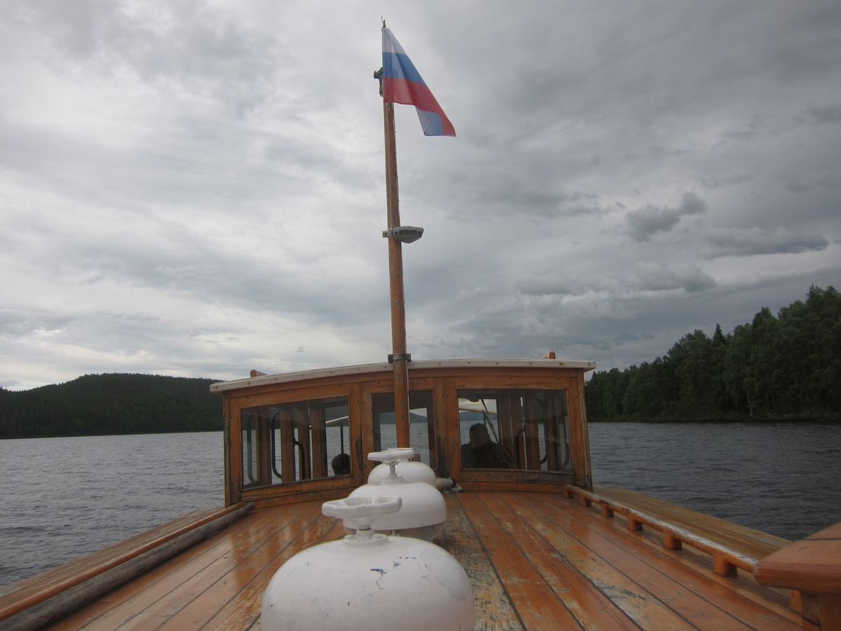 На судне "Оланга"