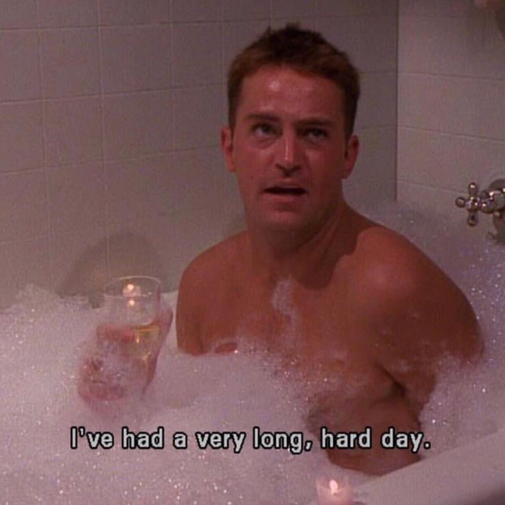 "У меня был очень длинный, тяжелый день"
