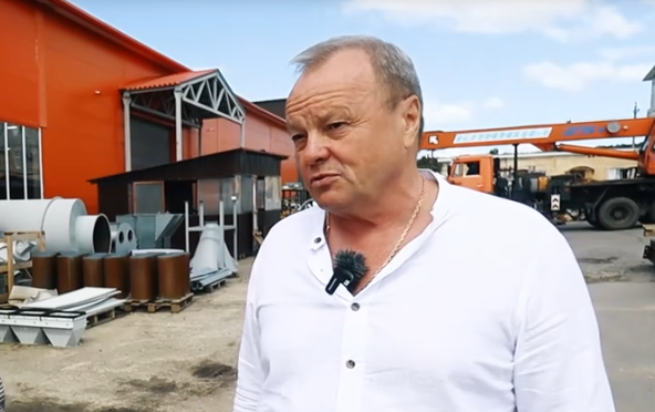 На фото: Дмитрий Тоболов, гендиректор компании «Завод «Воронеж Агромаш» (скриншот)