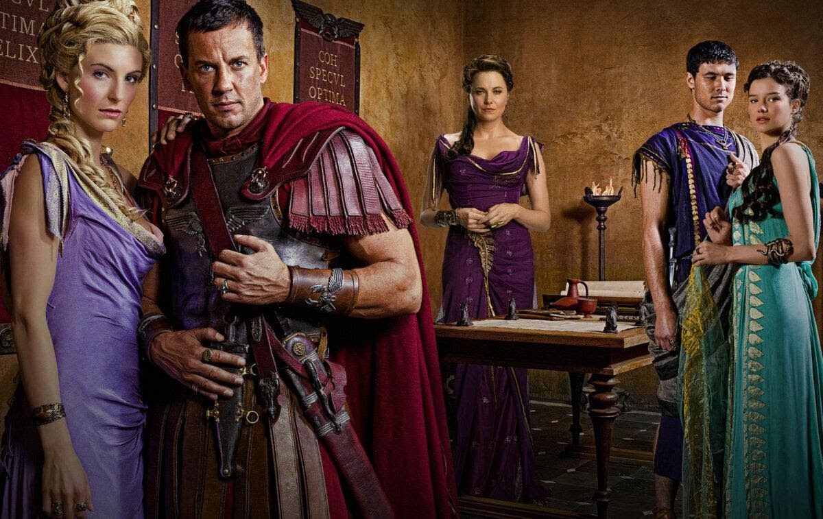 Римское светское общество в сериале «Спартак»