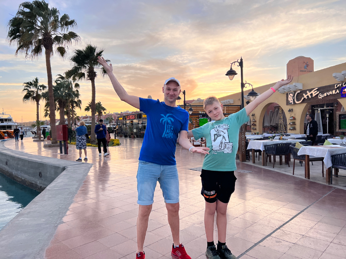 Декабрь 2024, в Египет с семьёй 