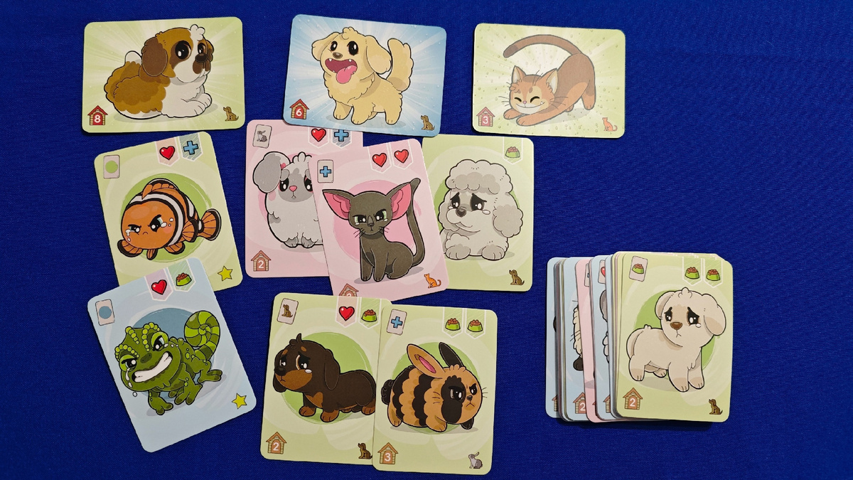 Настольная игра Кавайные питомцы - карты животных