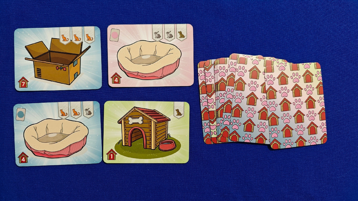 Настольная игра Кавайные питомцы - карты мест