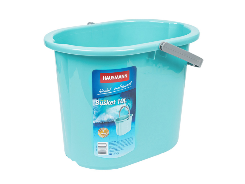 На фото: ведро Hausmann 10 л, HM-1084