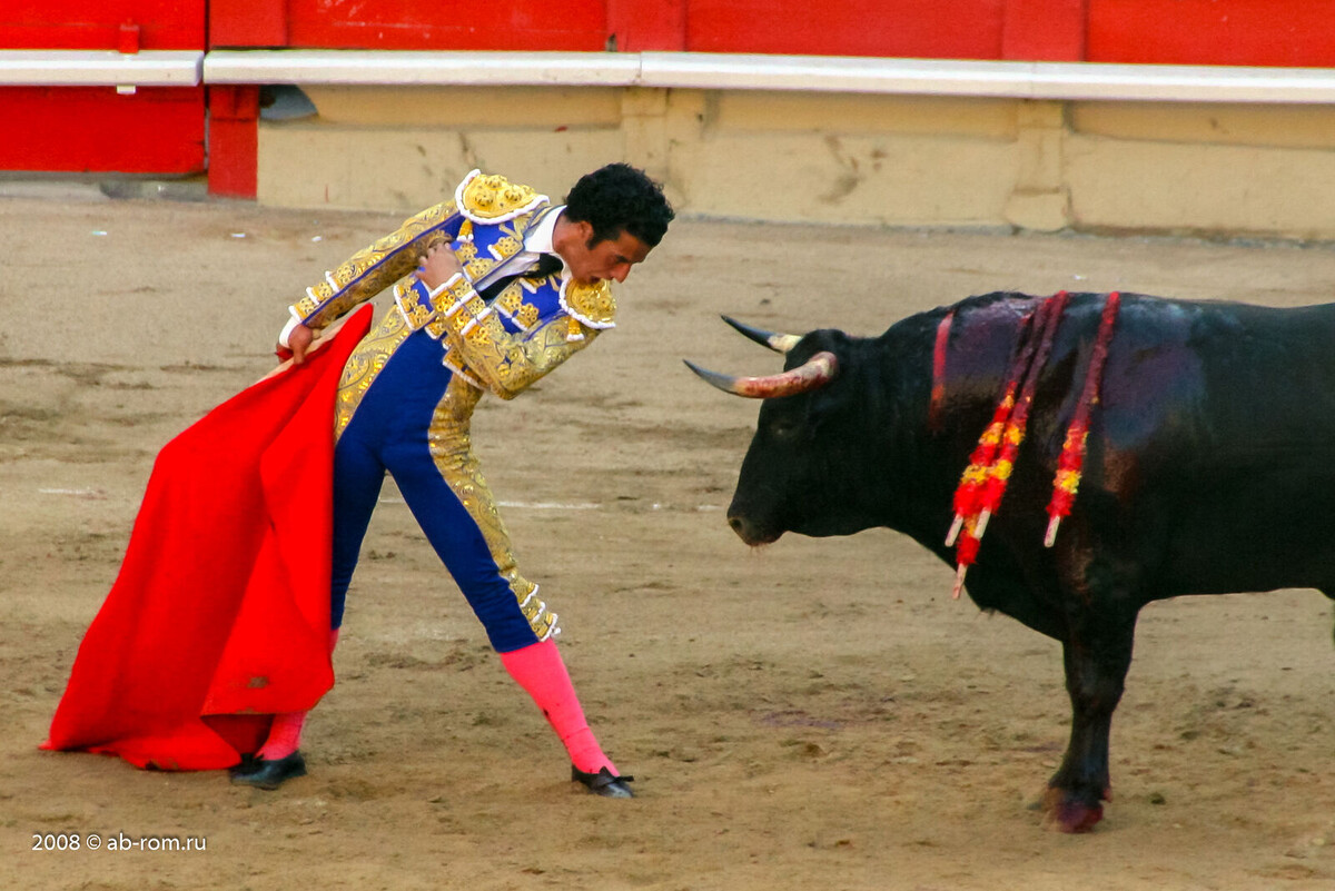 Коррида в Барселоне  ab-rom.ru