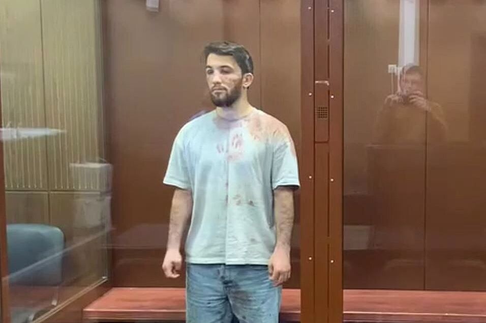    Ламберд Ахьядов (физическое лицо, внесённое в РФ в перечень террористов и экстремистов) / Источник: © Телеграм-канал судов общей юрисдикции города Москвы