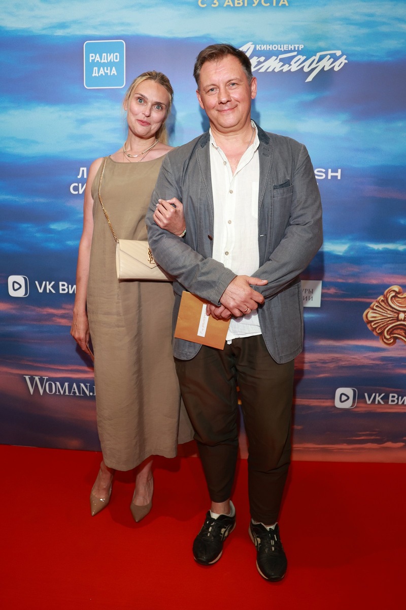    Олег Филипчик с женой