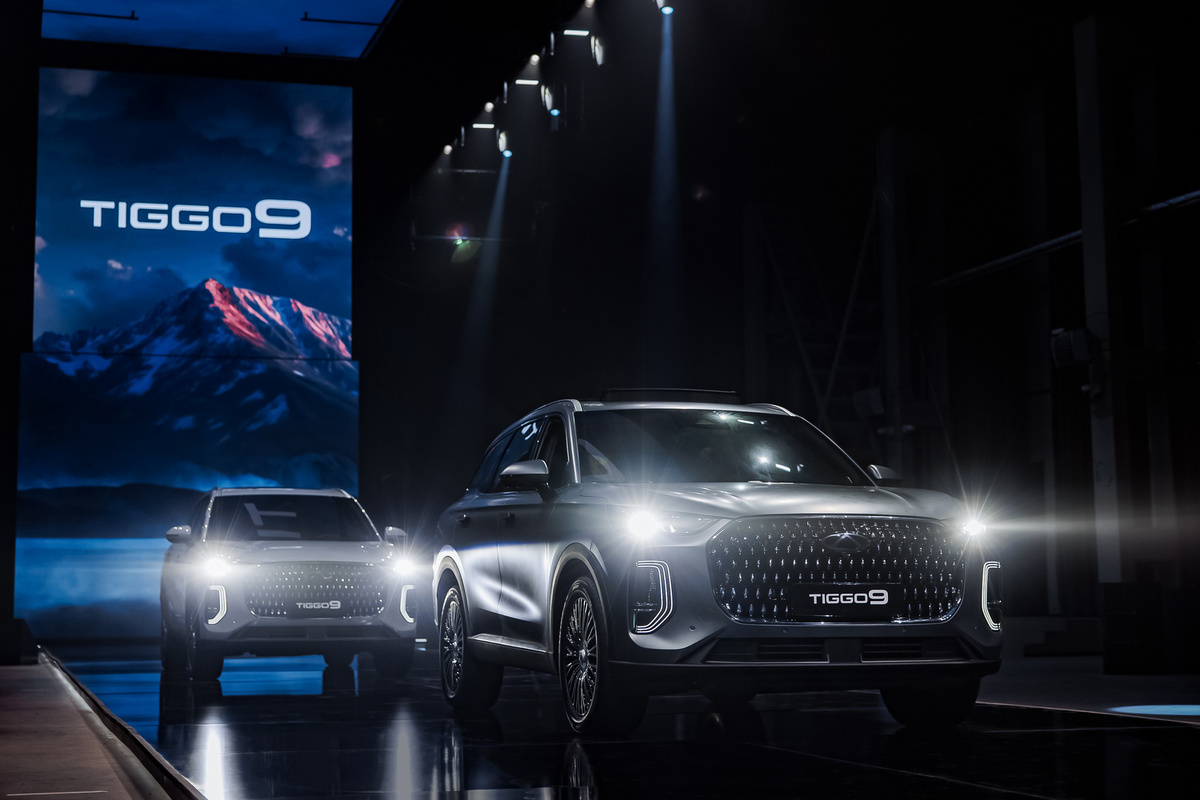 Chery Tiggo 9: Мировая премьера в России!