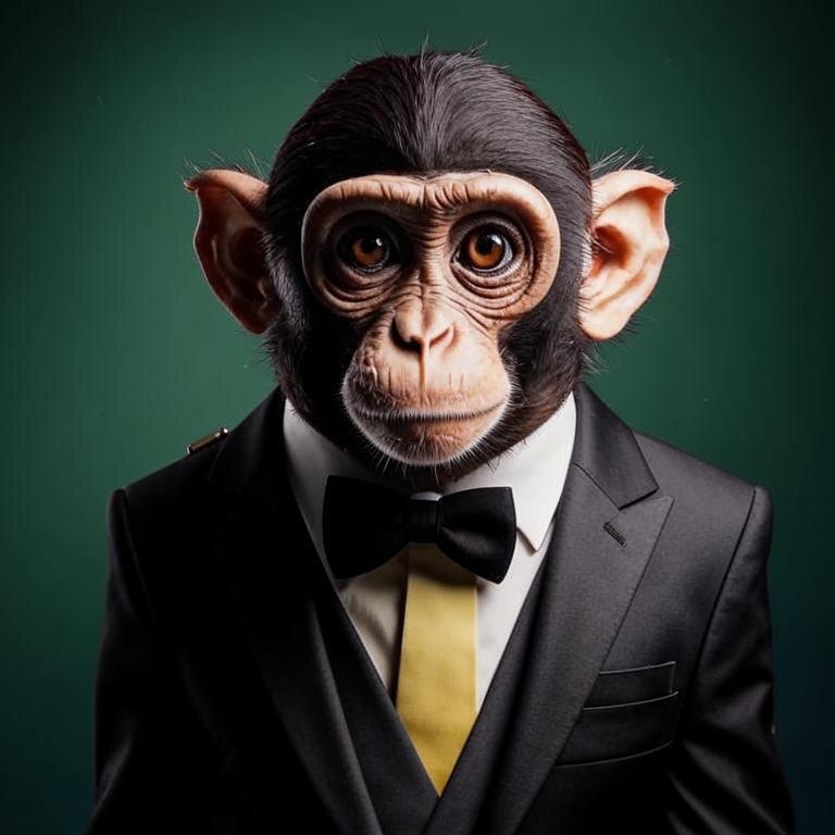 Цивильная обезьяна. Из открытых источников.