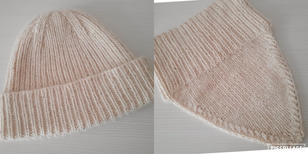 Базовая шапка и снуд.