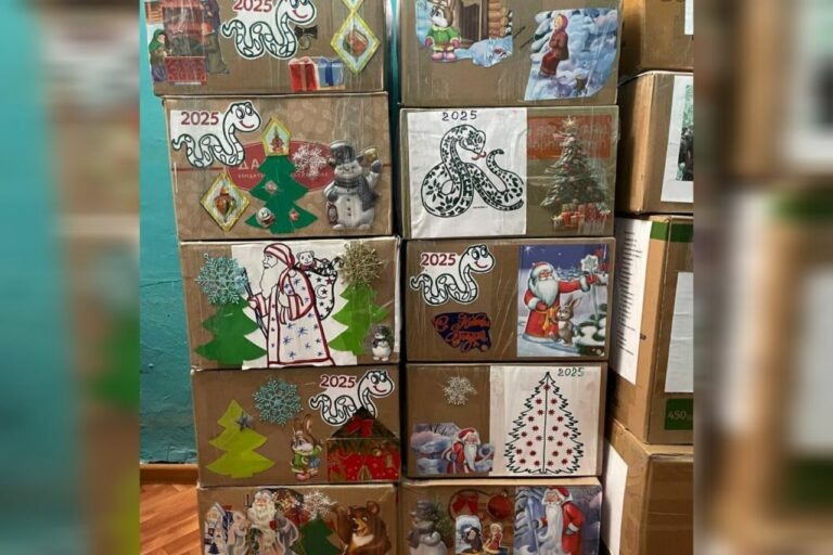    Жители Адамовского района собрали для бойцов СВО более 200 новогодних посылок Кристина Просвиркина