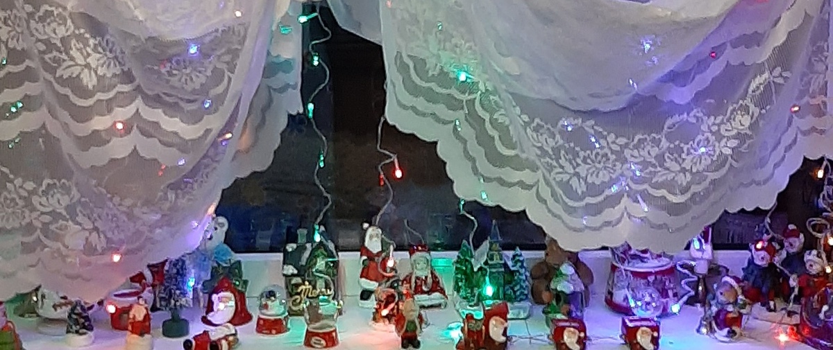 Новогодняя  деревня 