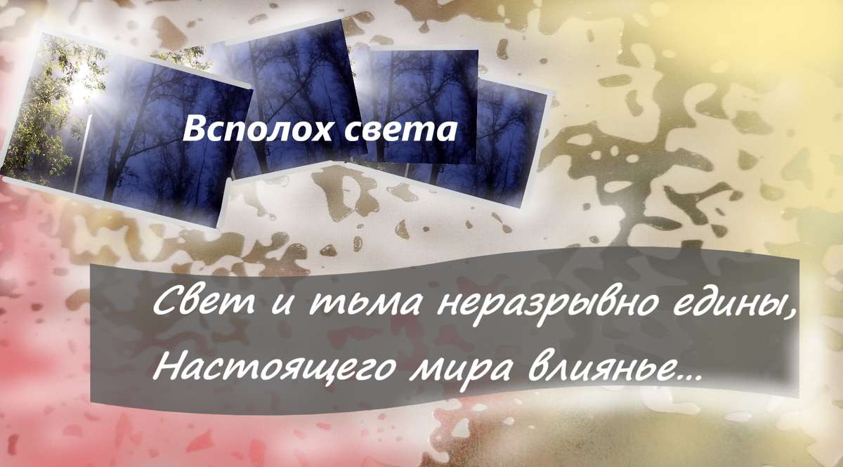 Фотоэкспромт от автора