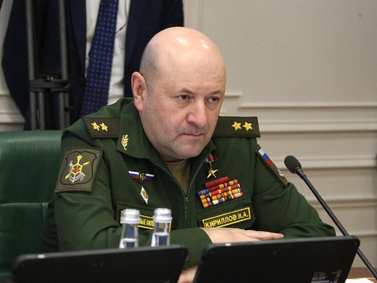    Начальник войск радиационной, химической и биологической защиты Вооружённых сил РФ Игорь Кириллов© РИА Новости / Совет Федерации РФ