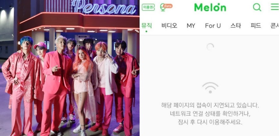 Одновременно вышел клип «Boy With Luv» на youtube, что также вызвало проблемы у фанатов к доступу к платформе. - Прим.МА