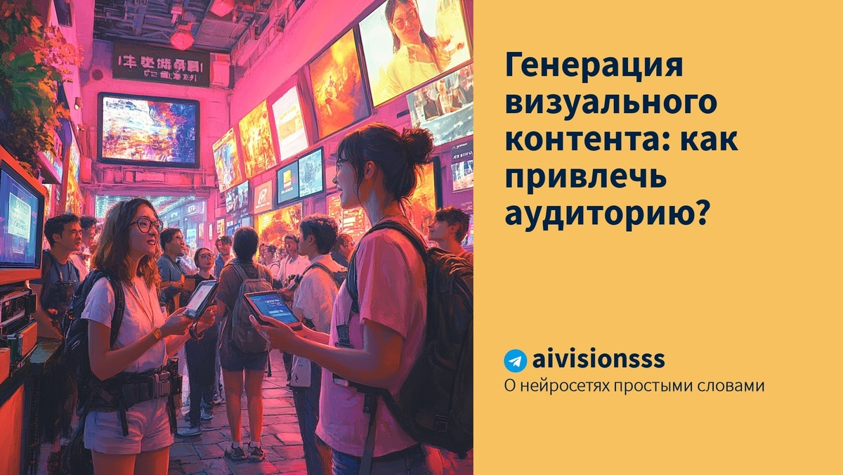    Генерация визуального контента: как привлечь аудиторию? aivisions