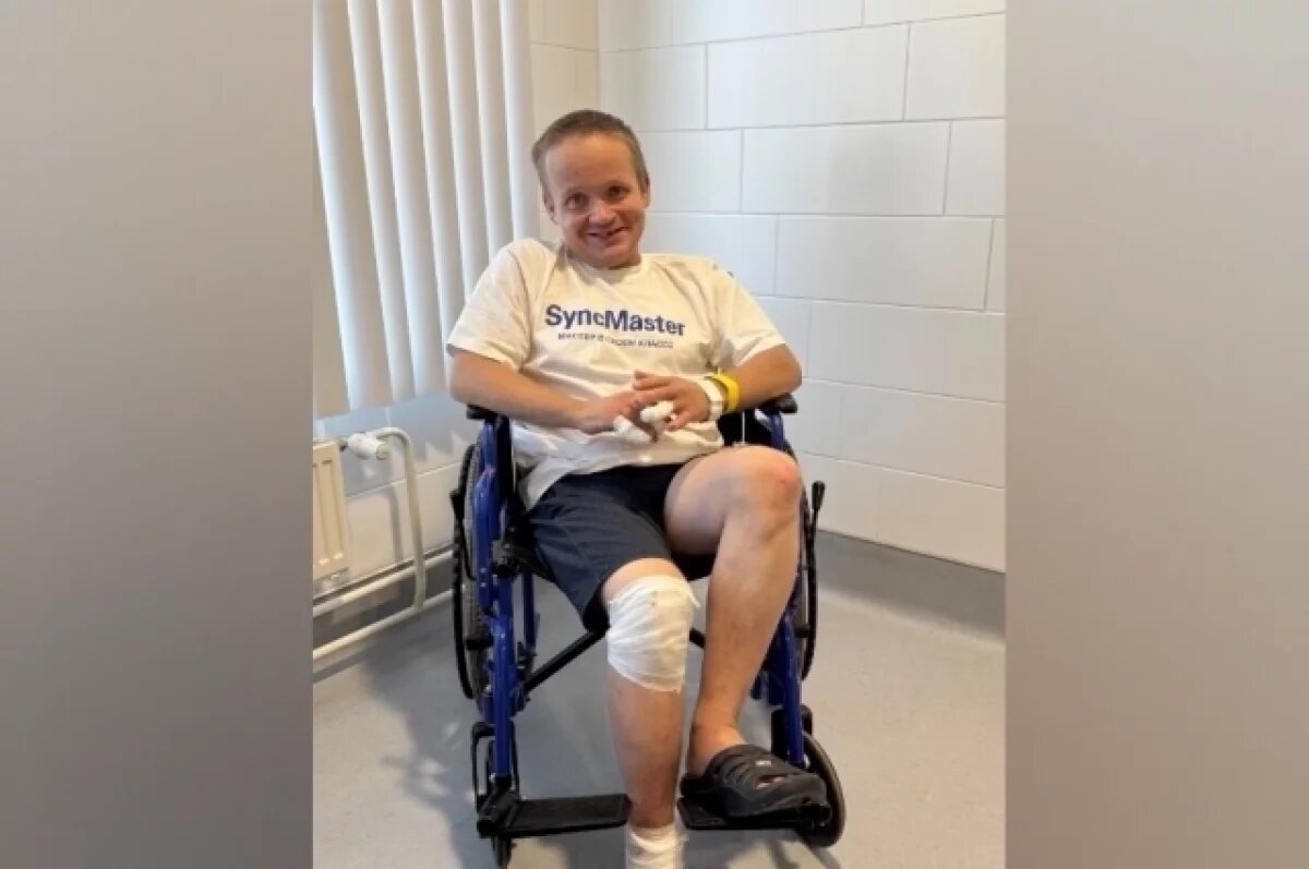    Александр благодарит медиков за второй шанс.