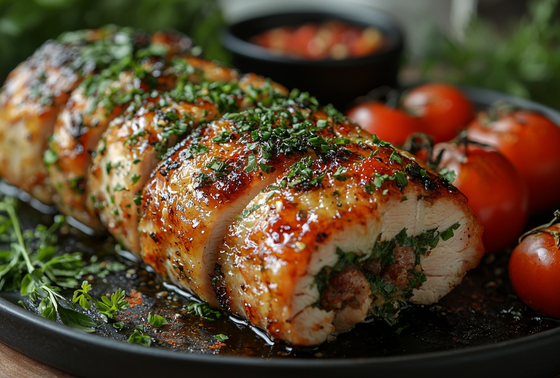    Куриный рулет с сюрпризом — рецепт изысканного блюда на Новый год