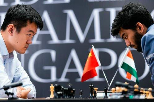 Дин Лижэнь и Гукеш Доммараджу. Фото с сайта staticflickr.com