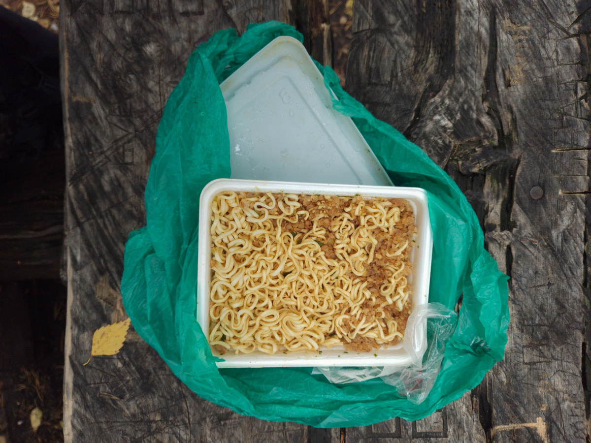 Божественная смесь из доширака, гречки и кускуса