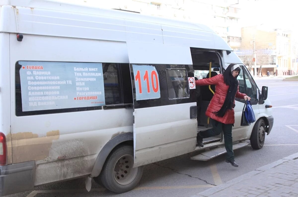    Маршрутка № 110 из Городища – одна из тех, кто рискует попасть под сокращение.