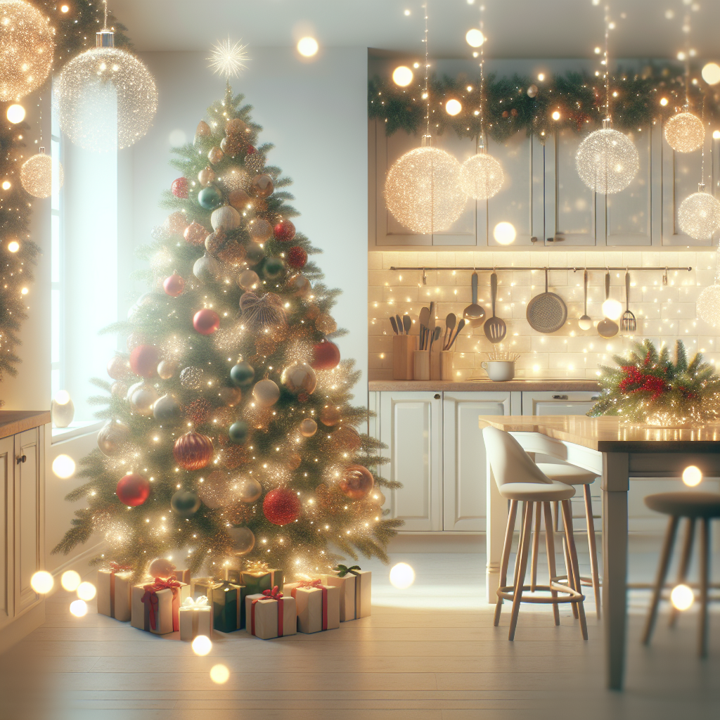 Елка на кухне