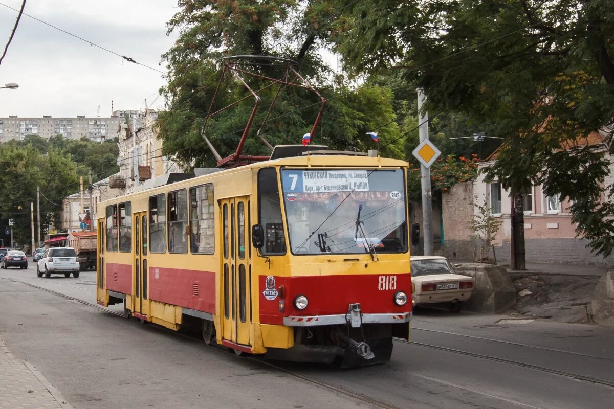    В Ростове-на-Дону отстранили от эксплуатации чехословацкие трамваи Tatra