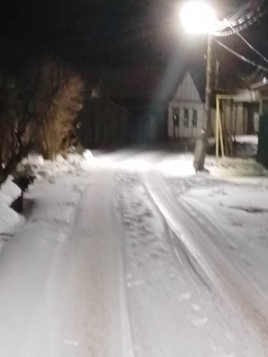 Ну да, зима, темно. не повод не гулять. 