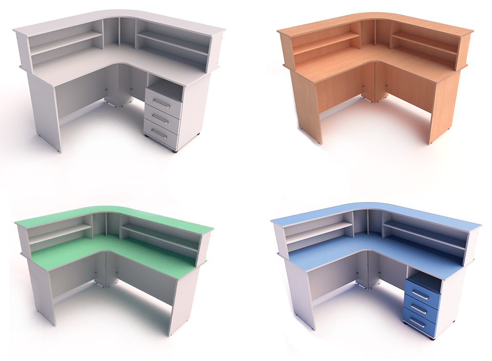 СТПМ - стол-посты медсестры производства Компании Меркурий-Волга Интер-Лаб