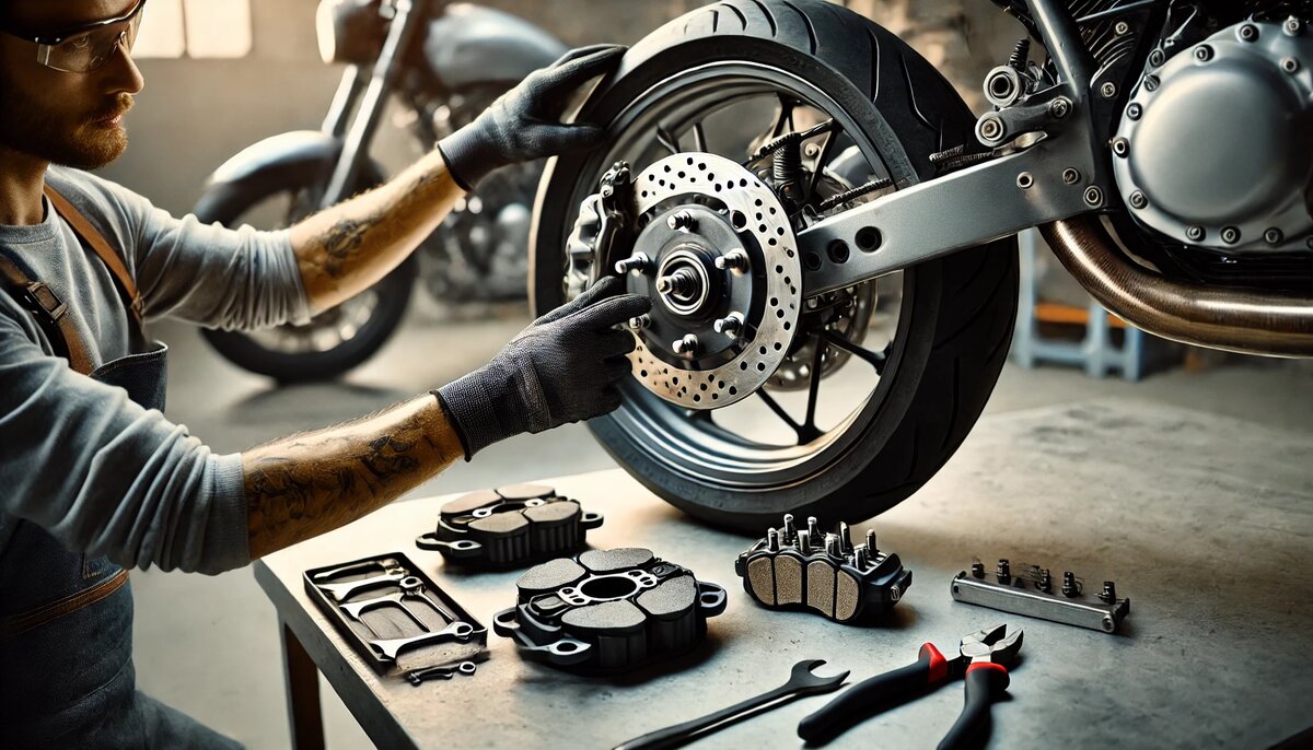 Тормозная система - элемент безопасности каждого байкера.