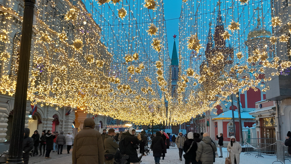 фото Никольская улица в Москве