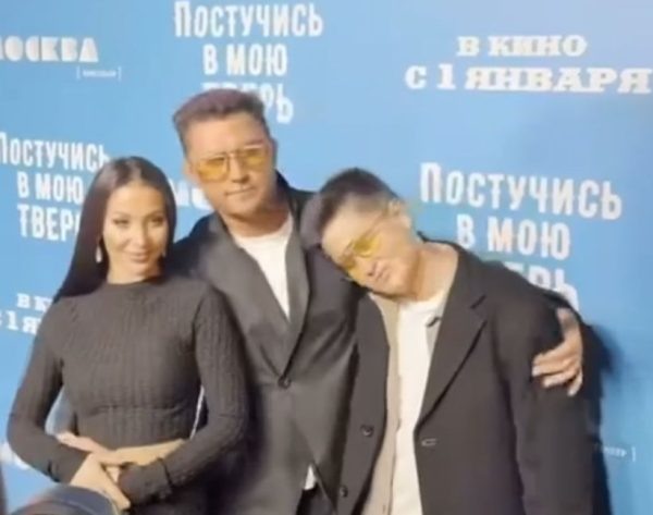    Павел Прилучный с Зепюр Брутян и Тимофеем, фото: соцсети