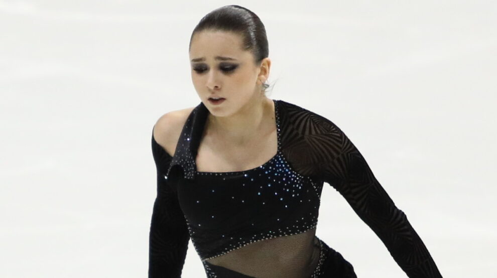    Камила Валиева на чемпионате России в Красноярске