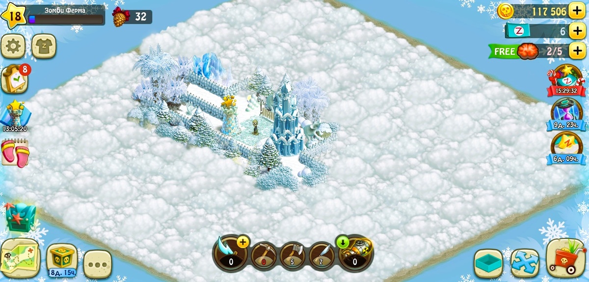 Слегка приоткрою то, как выглядит  временная локация "Звёздный остров".