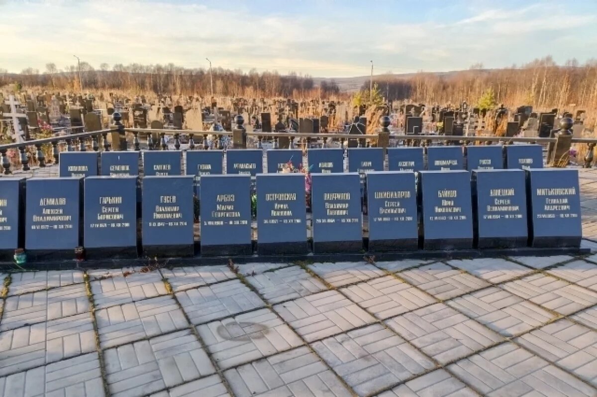    К третьей годовщине на кладбище в Мурманске появился мемориал памяти погибших на «Кольской».