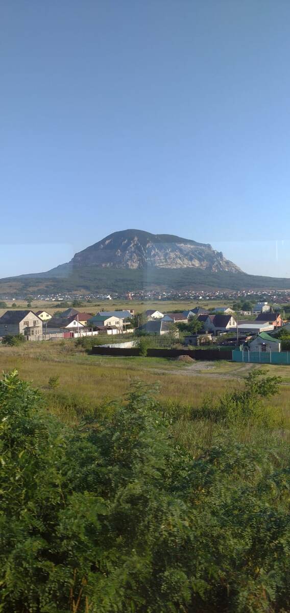 Вид из электрички