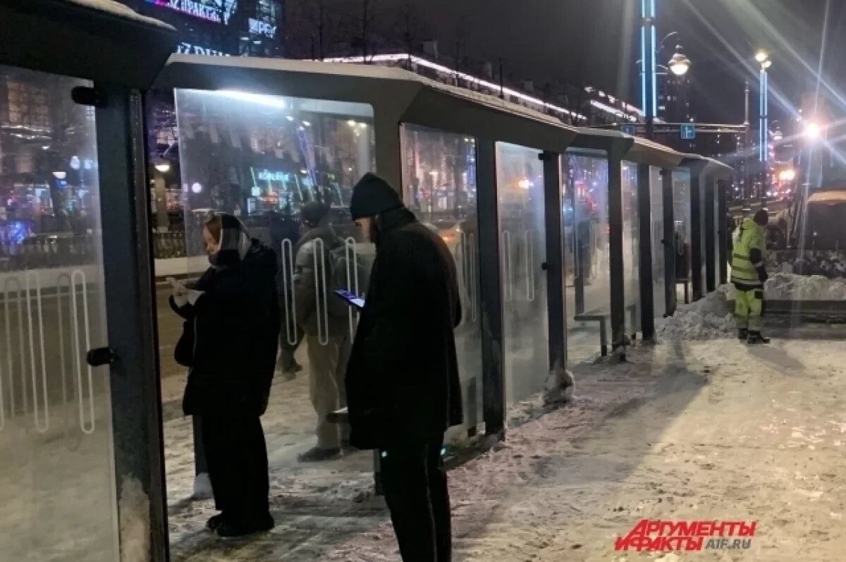    В Перми могут установить остановки общественного транспорта с подогревом