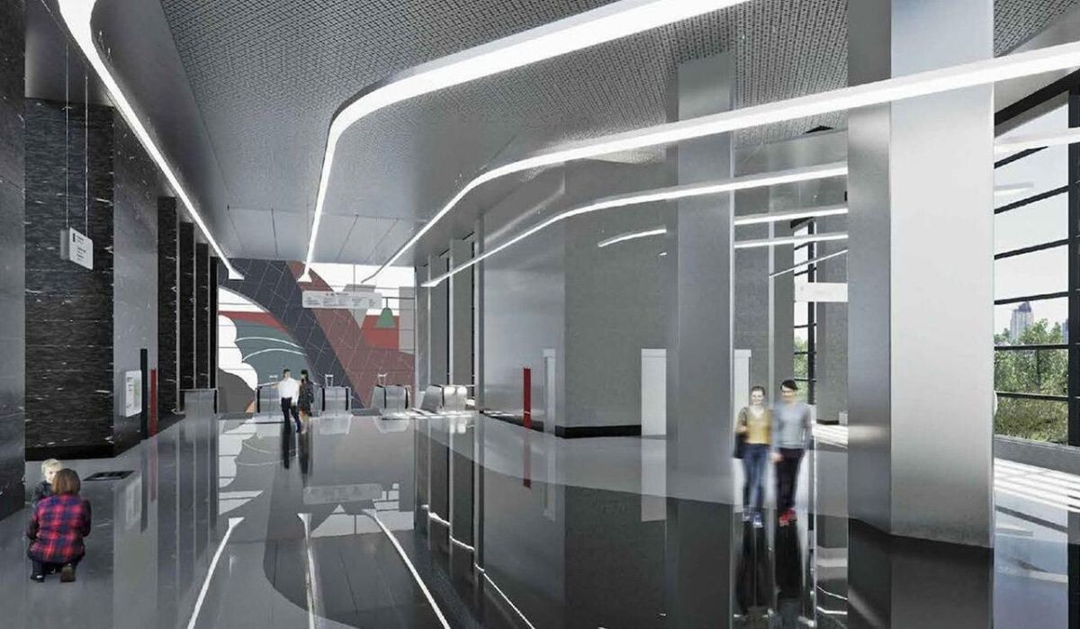     Проект станции. Источник: mos.ru Автор фото: Пресс-служба Мэра и Правительства Москвы