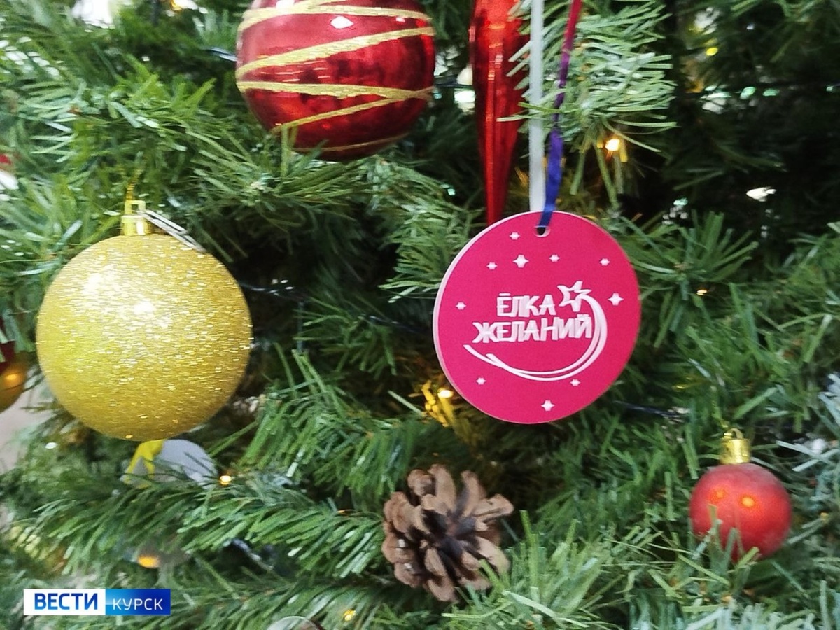    В администрации Курска прошла традиционная "Елка желаний"