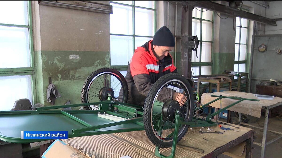    Инженерные новинки для спасения раненых бойцов: в Башкирии приступили к производству самоходных тележек